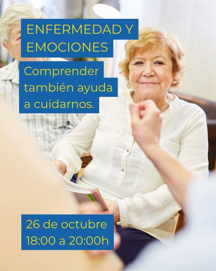 💛 El próximo 26 de octubre celebramos en Caraquiz el taller “Enfermedad y...